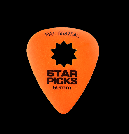 Everly Star Picks - Cleartone Strings