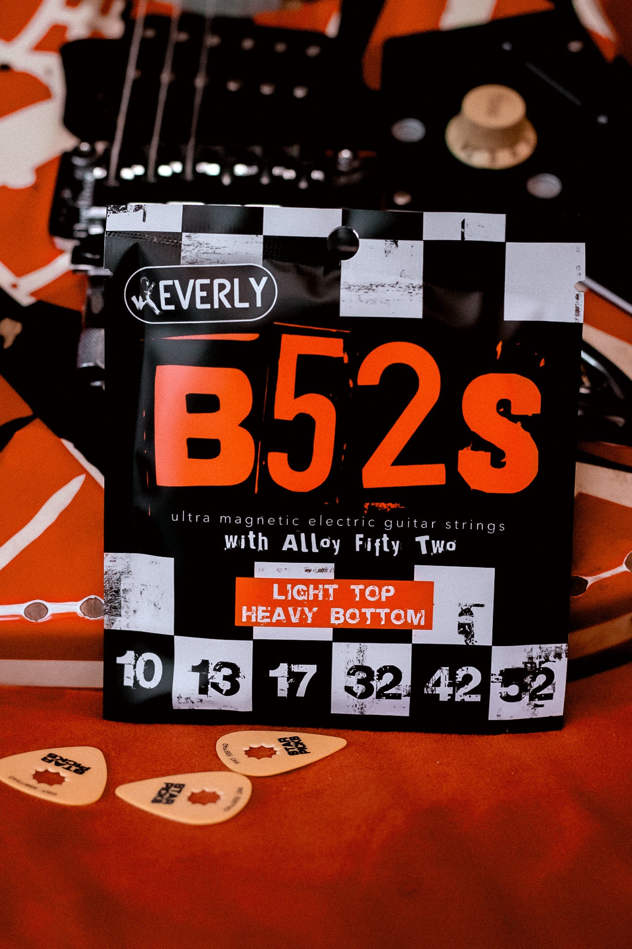 Everly B52's Electric Guitar Strings - Cleartone Strings
