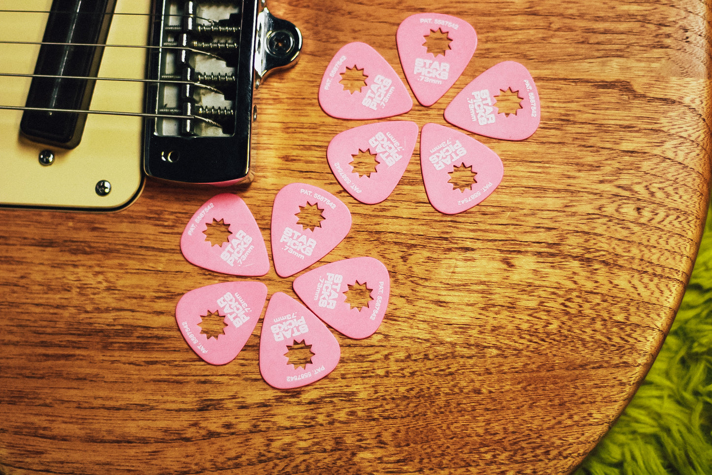 Limited Edition Star Pick Colors - Cleartone Strings