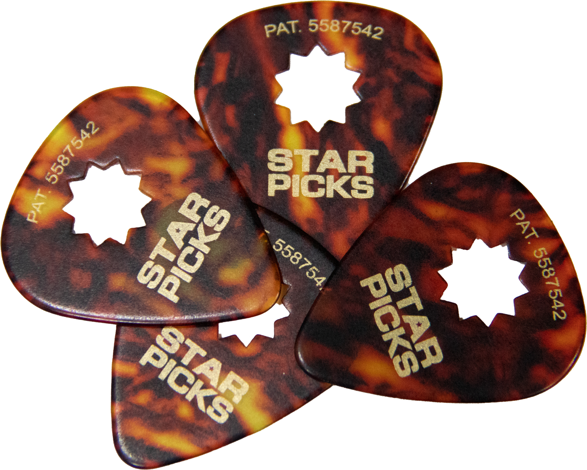 Celluloid Star Picks - Cleartone Strings