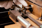 Cleartone Strings Custom Shop (We use NPS for electric and Phosphor Bronze for acoustic)